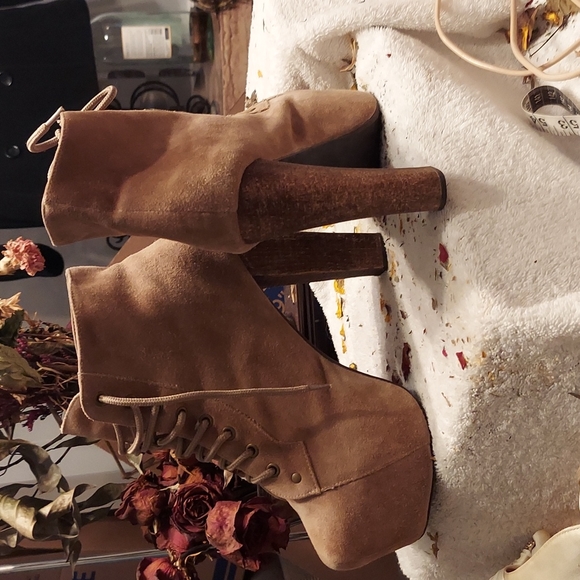 Jeffery Campbell platform booties. - Picture 4 of 9